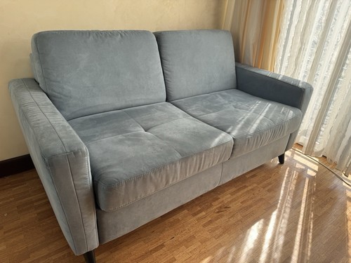 Blaues sofa gebraucht in - blaues, sofa,